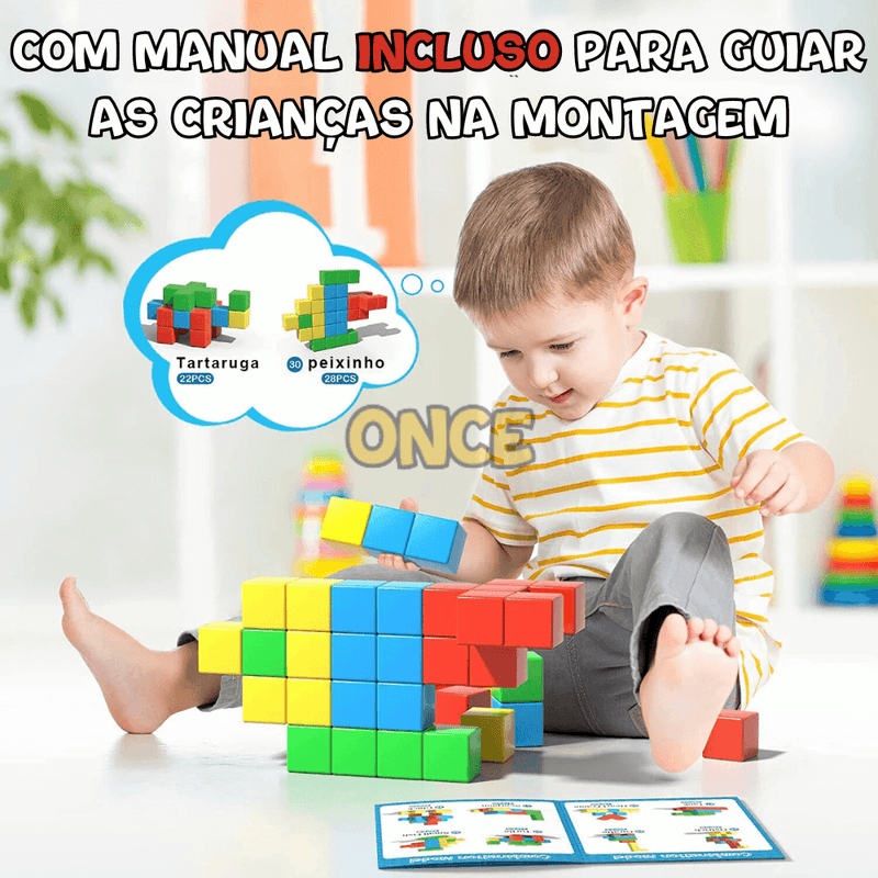 Cubos Magnéticos Montessori Magicubos®